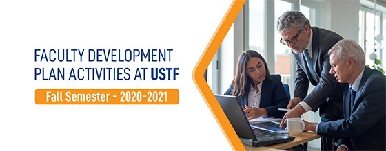 Faculty Development Plan Activities  Fall Semester - Academic Year 2020-2021