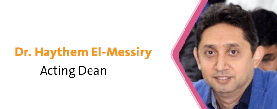 Dean's Message
